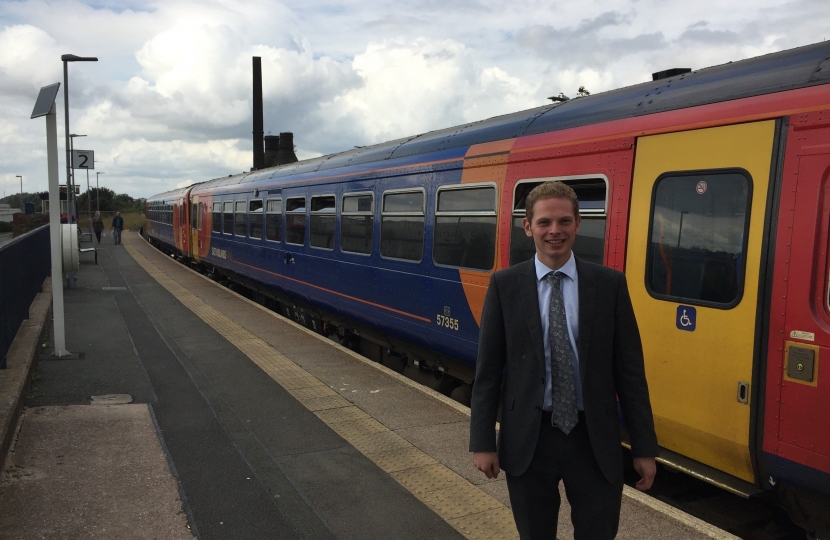 Jack at Longton Station