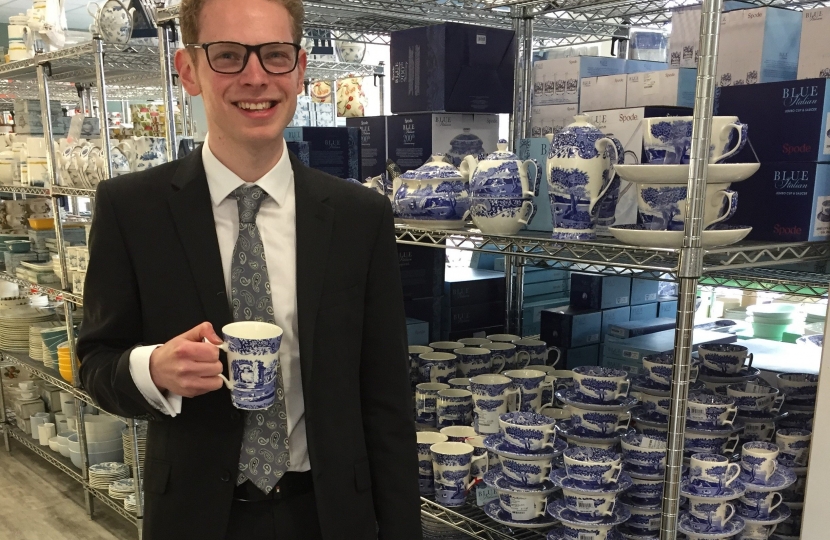 Jack with Portmeirion mug