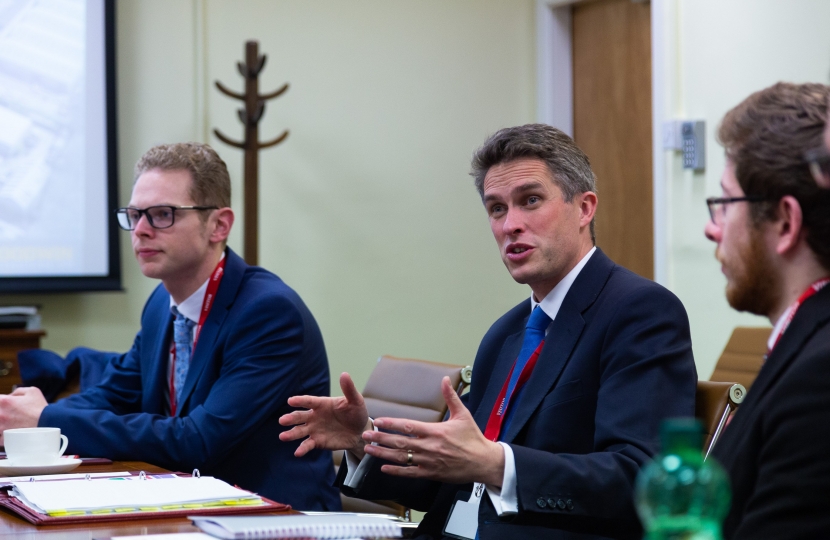 Jack Brereton MP and Gavin Williamson MP at Goodwin International - 3