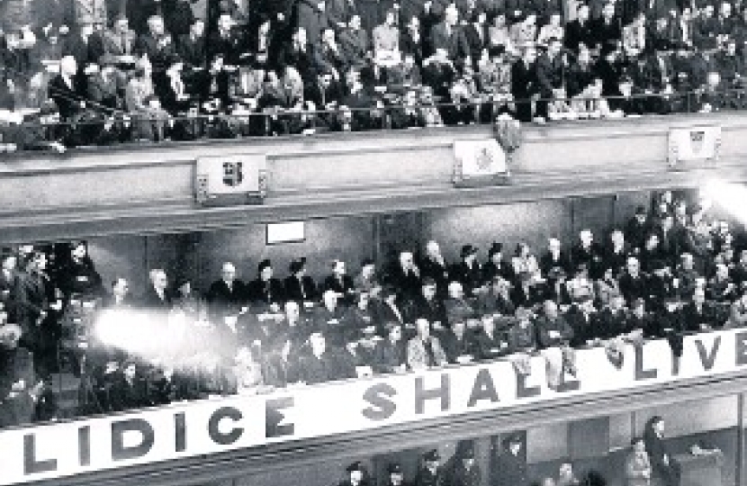 Lidice Shall Live rally, Stoke-on-Trent