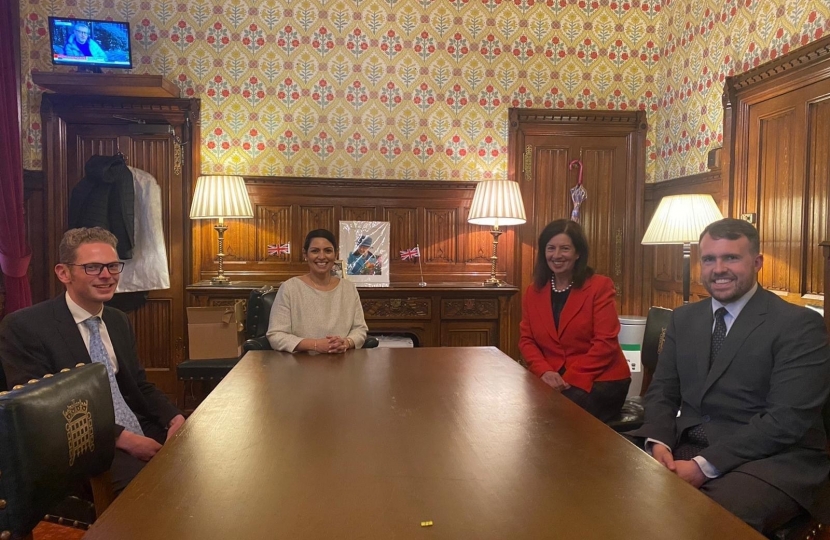 Stoke-on-Trent MPs meet Home Secretary Priti Patel