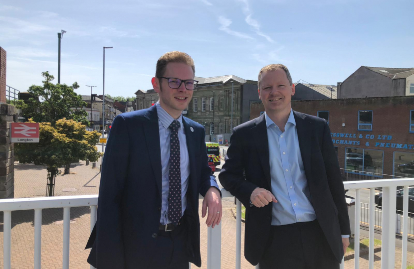 Jack Brereton MP welcomes Levelling Up Minister to Stoke-on-Trent