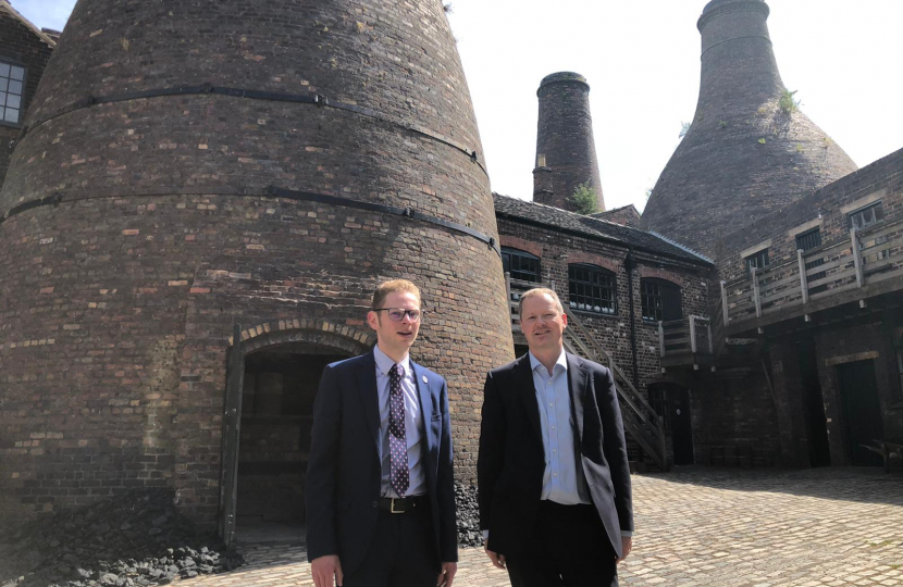 Jack Brereton MP welcomes Levelling Up Minister to Stoke-on-Trent