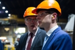 Jack at Goodwin's steel works