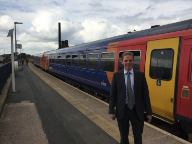 Jack at Longton Station