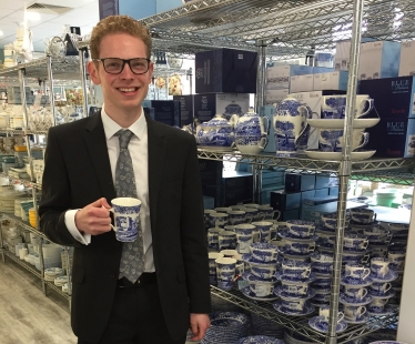 Jack with Portmeirion mug