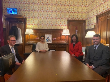 Stoke-on-Trent MPs meet Home Secretary Priti Patel