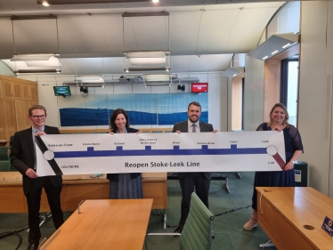 Local MPs hail successful Westminster Hall debate on reopening the Stoke-Leek line