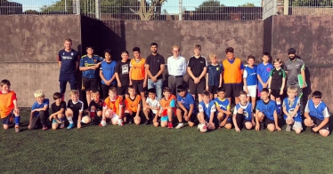 Jack Brereton MP visits Engage Communities football project 