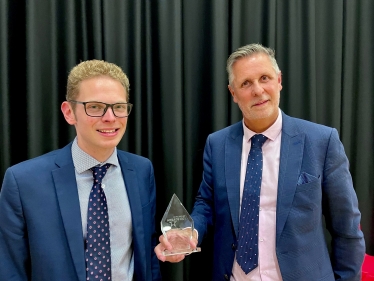 Jack Brereton MP presents local School Leader Recognised in Levelling up Award