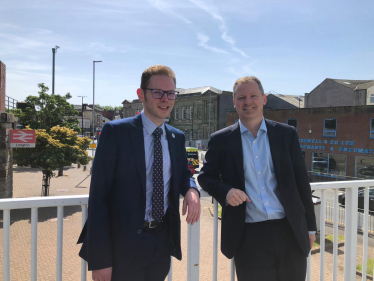 Jack Brereton MP welcomes Levelling Up Minister to Stoke-on-Trent